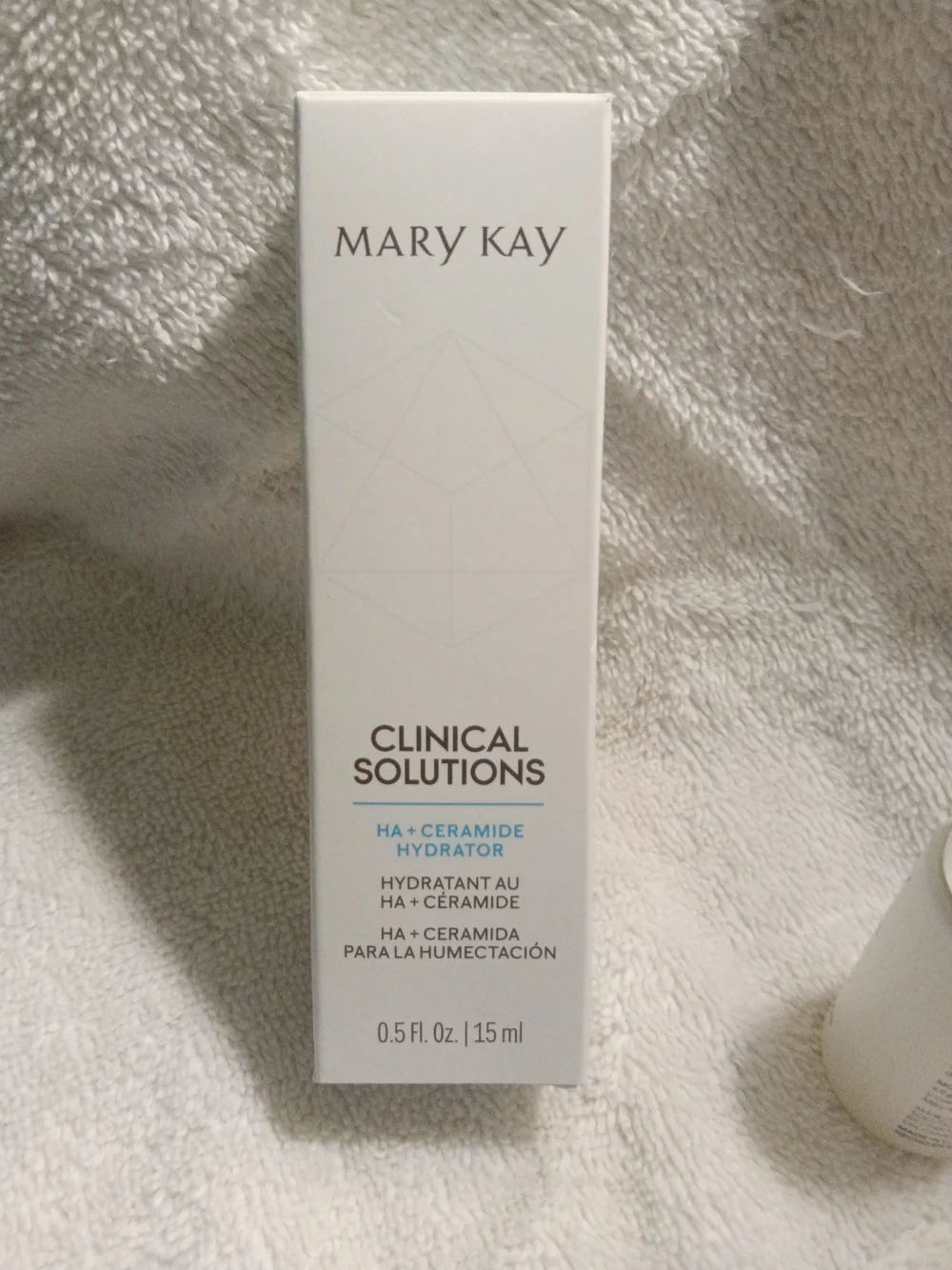 Mary Kay Clinical Solutions Hydrator Bottle - White & Silver